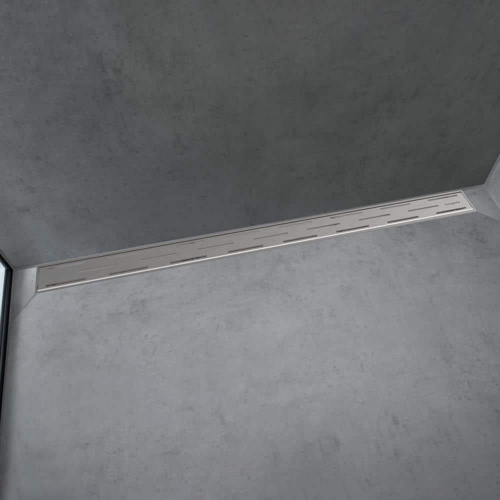 Rain Match Trim Classic 59 1/8" Linear Grid Shower Drain