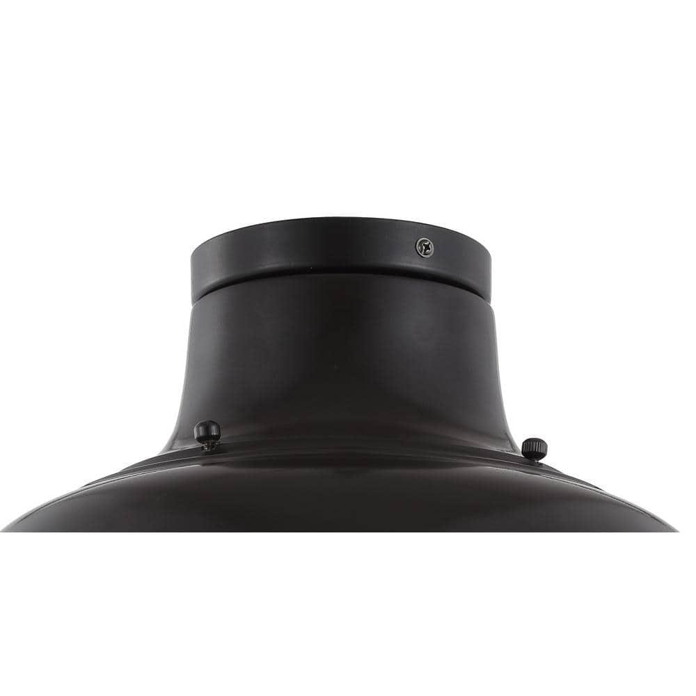 Cameron 13" Metal LED Semi-Flush Mount, Oil Rubbed Bronze