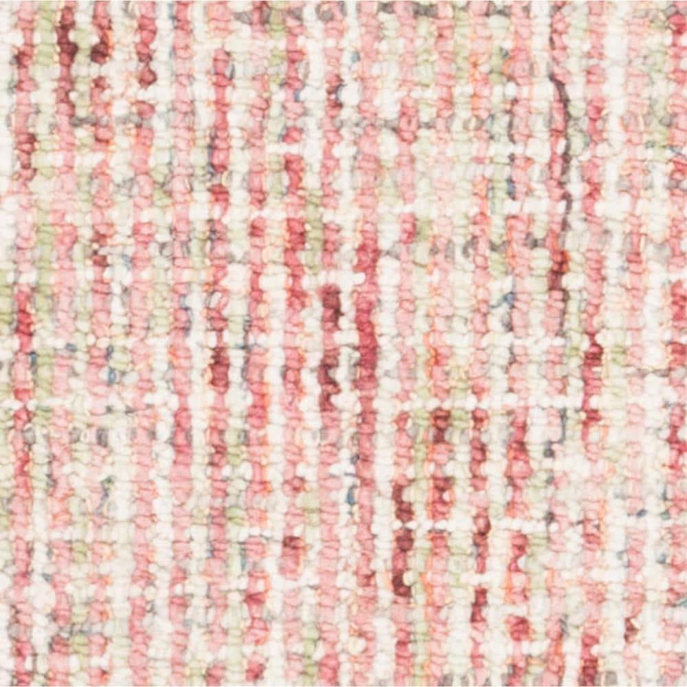 Abstract ABT468 Handmade Indoor Runner - Beige/Rust - 2'-3"x8' - Safavieh