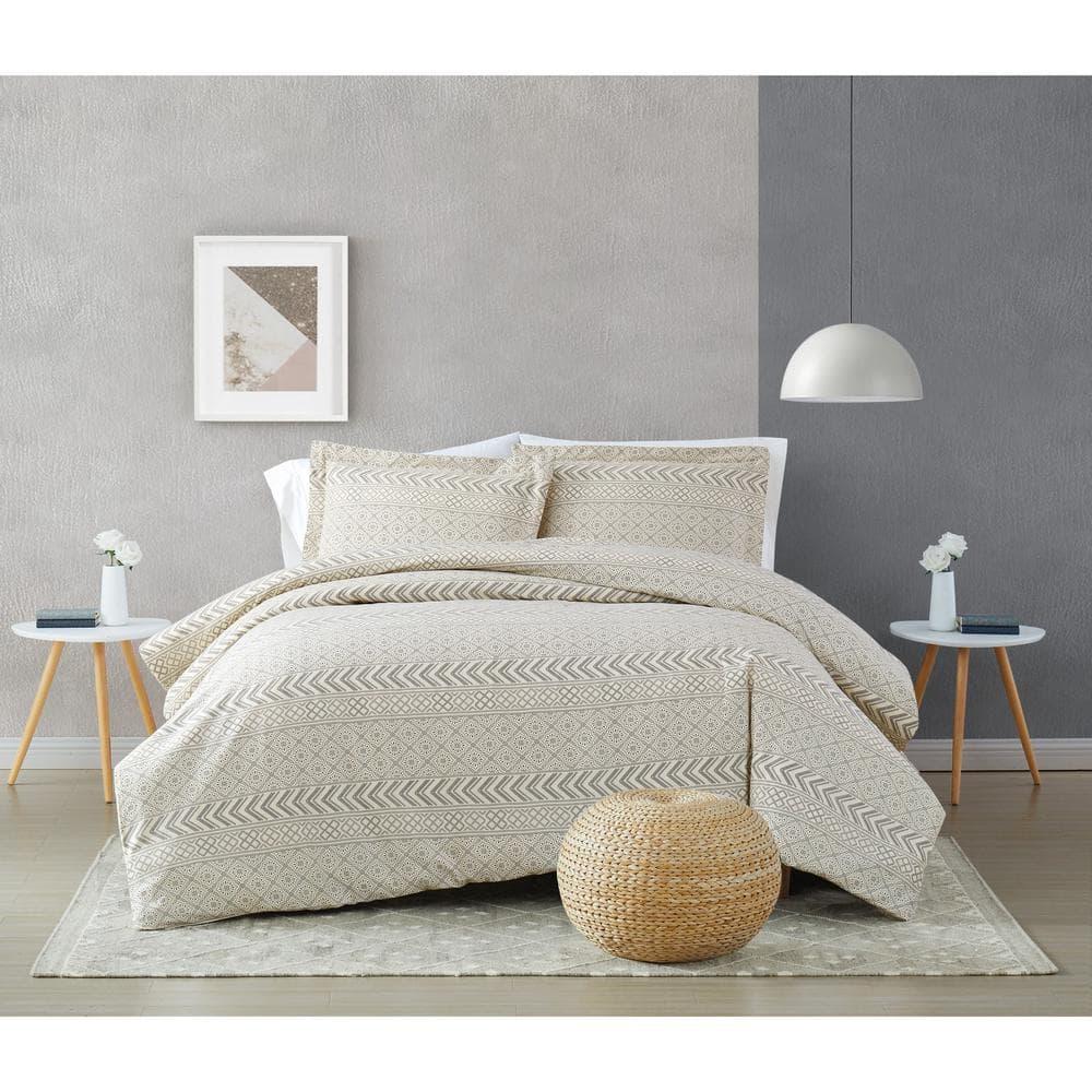 Brooklyn Loom Brooklyn Loom Chase Cotton Blend Geometric Shapes Comforter Set