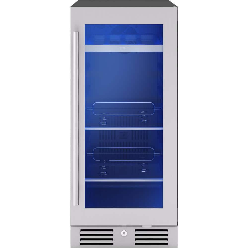 Zephyr Zephyr Presrv 15" 4-Bottle and 64-Can Single Zone Beverage Cooler