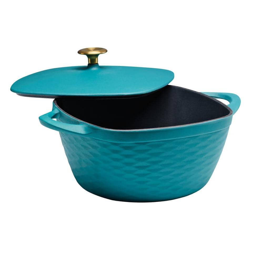 Tramontina Prisma 7 Qt Enameled Cast Iron Covered Square Dutch Oven