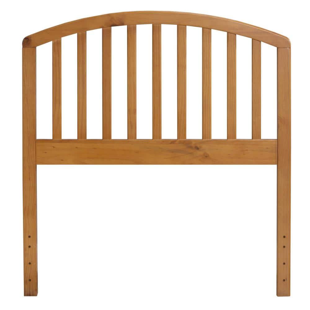 Carolina Country Pine Twin Headboard with Arched Top Rail