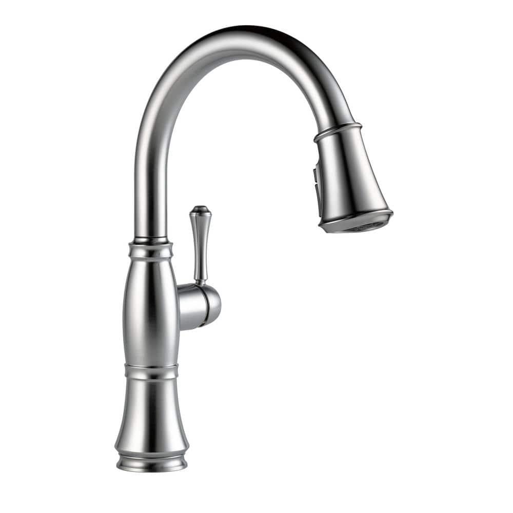 Cassidy Pull Down Sprayer Kitchen Sink Faucet, Single Handle Kitchen Faucet