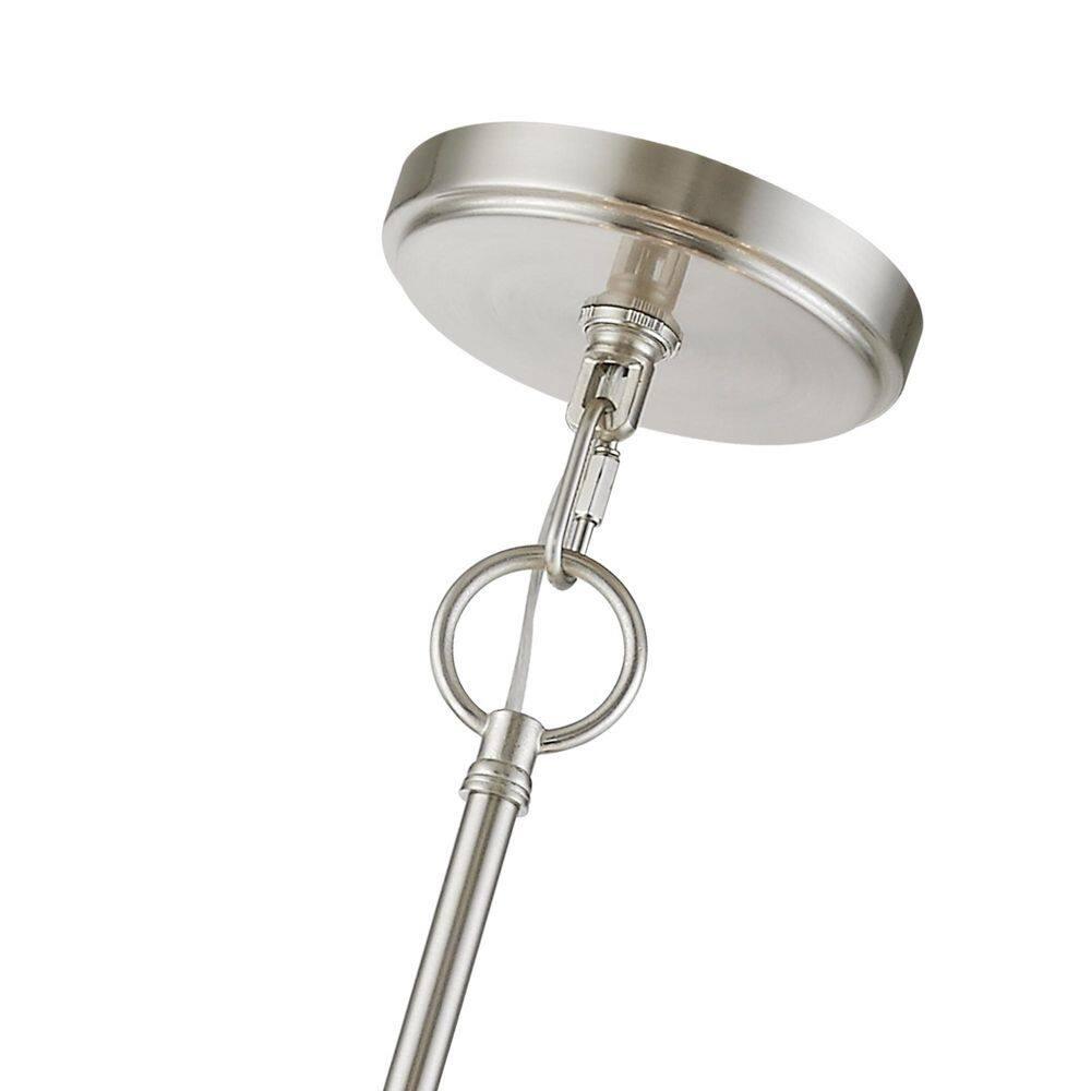 Livex Lighting Rubix 12 - Light Chandelier in  Brushed Nickel