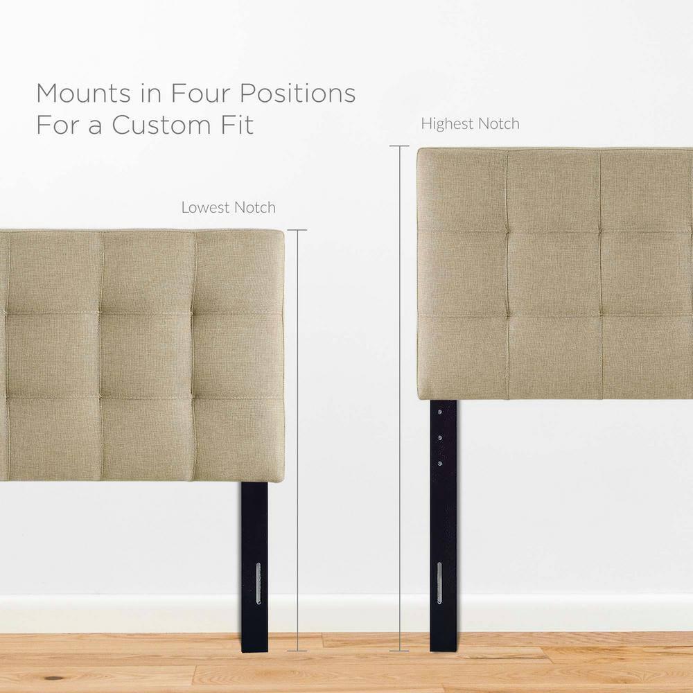 Modway Lily Upholstered Fabric Headboard