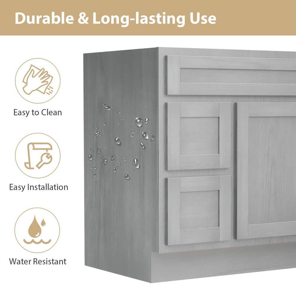 Hibbitts 36" Single Bathroom Vanity Base Only