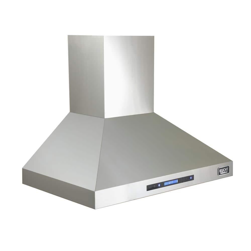 Kucht Kucht 36" Stainless Steel 900 CFM Wall Range Hood with Baffle Filter