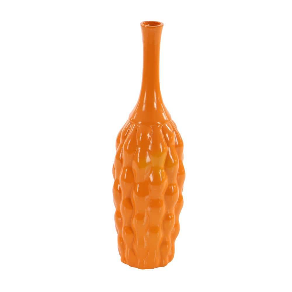Ceramic Multi Colored Decorative Vase Set (Set of 3)