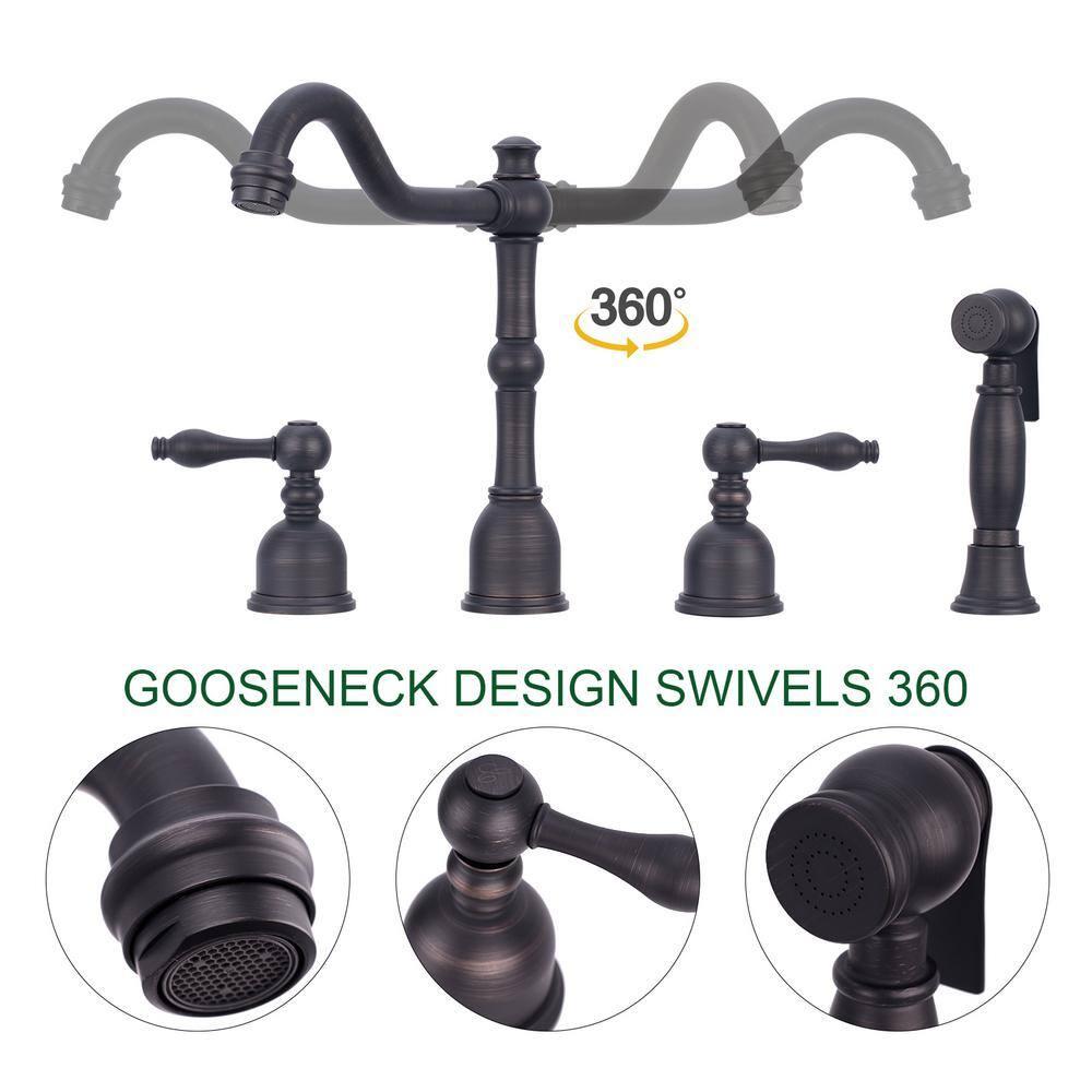 Akicon Kitchen Faucet with Side Spray