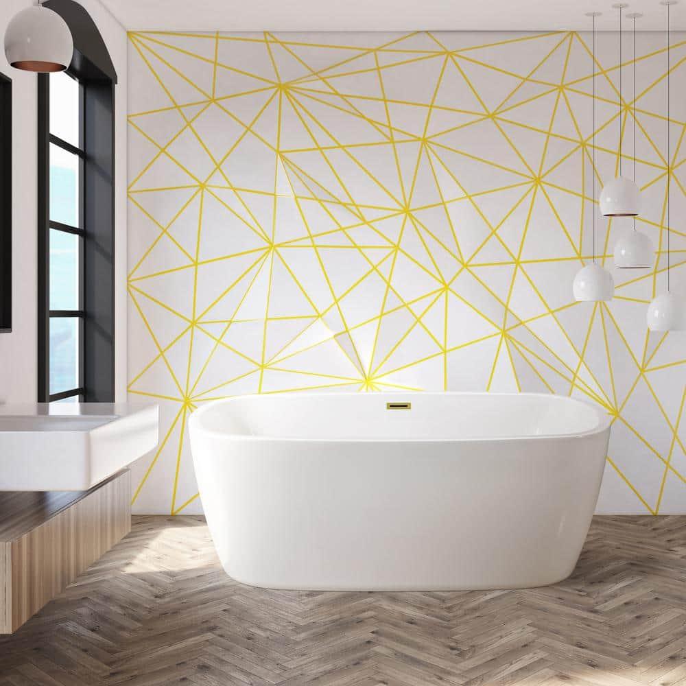 Streamline Bath 1580 mm x 719 mm Freestanding Bathtub N580ORB