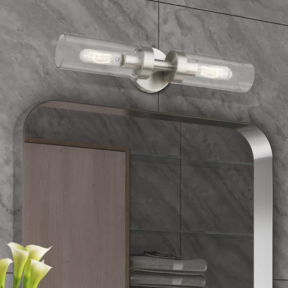 Livex Lighting Ludlow 2 - Light Vanity in  Brushed Nickel
