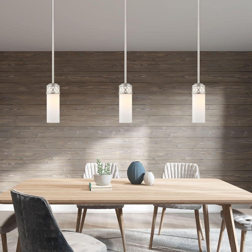 Livex Lighting Westfield 1 - Light Pendant in  Brushed Nickel