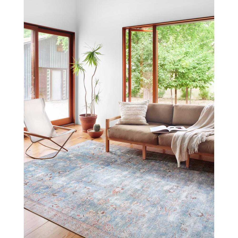 Loloi II Wynter WYN-06 Teal / Multi Oriental Area Rug 8'-6" x 11'-6"
