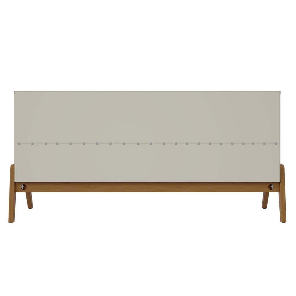 Manhattan Comfort Jernya 63'' Sideboard with 4 Shelves in White