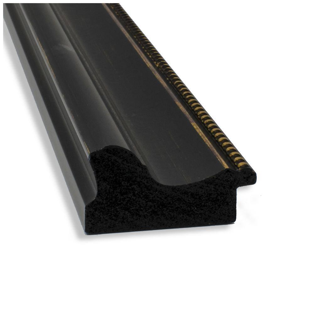 Amanti Art Beveled Bathroom Wall Mirror - Accent Bronze Narrow Frame Outer Size: 22 x 28 in