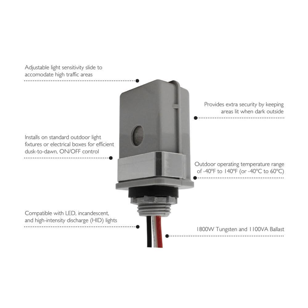 Design House 588053 Stem Mount Photocontrol