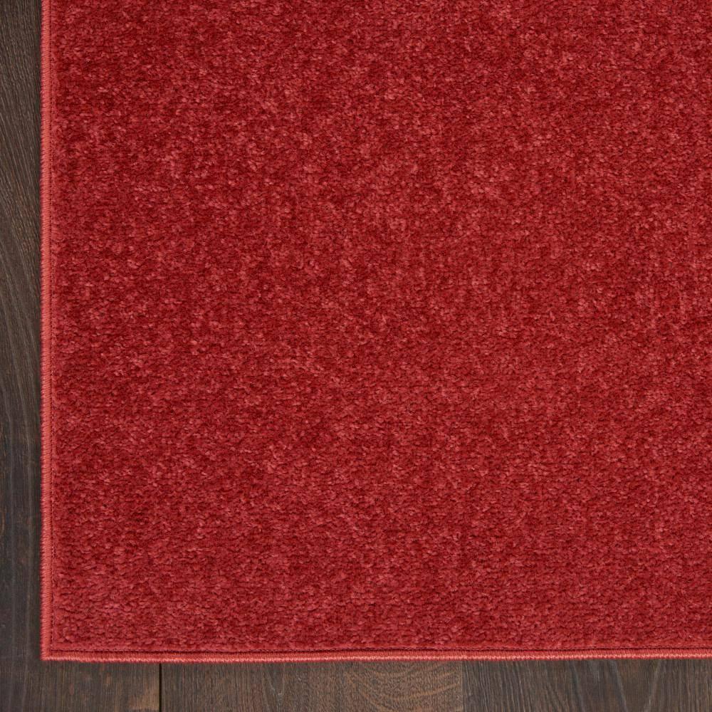 Nourison Essentials Easy Care Indoor Outdoor Area Rug - Brick Red 8' x 10'