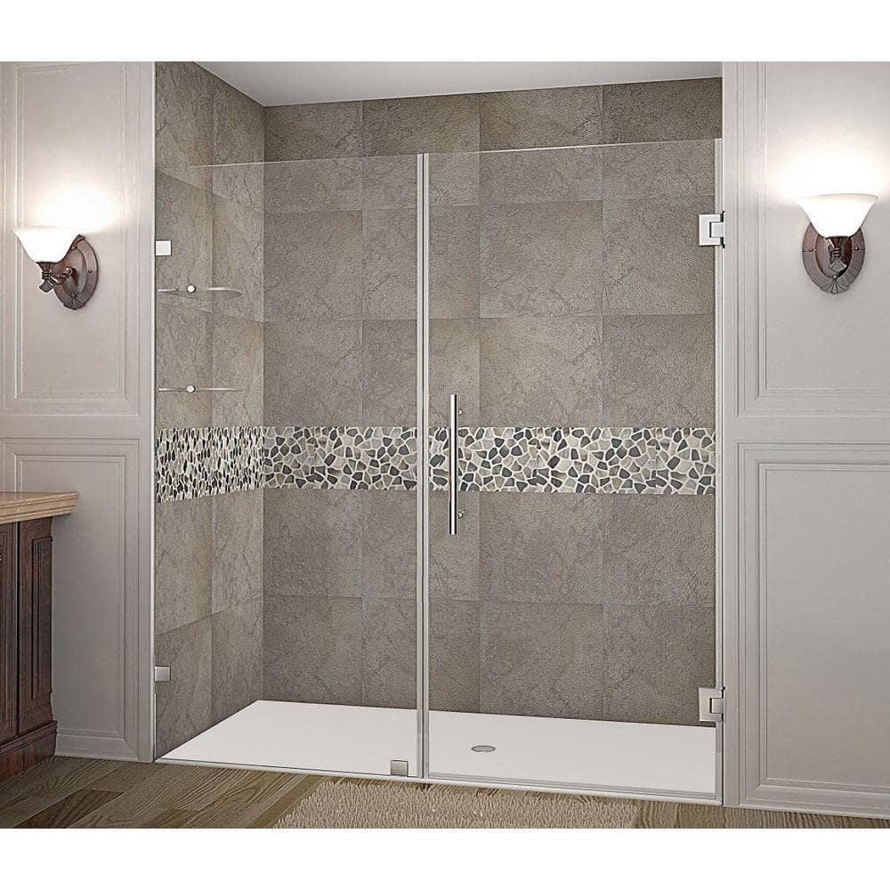 Nautis GS Hinged Frameless Shower Door