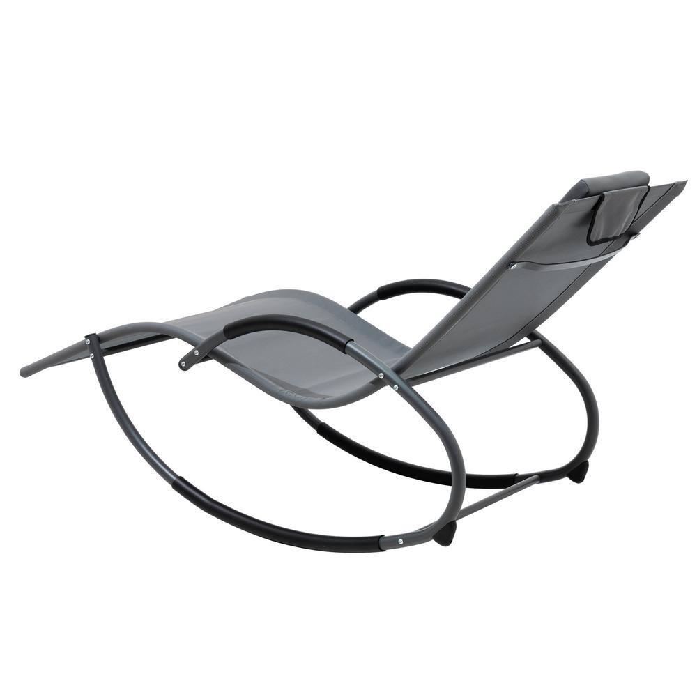 Deko Living Outdoor Metal Chaise Lounge | Wayfair