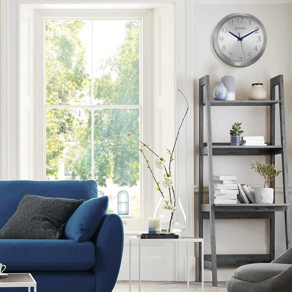 Bulova 9.75 diam. Winston Wall Clock