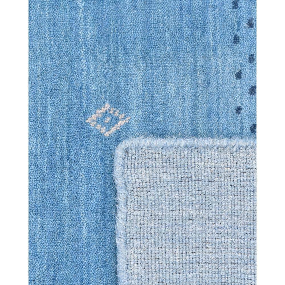 Cyrena Hand-Loomed Wool Rug - Sapphire / 10' x 14'