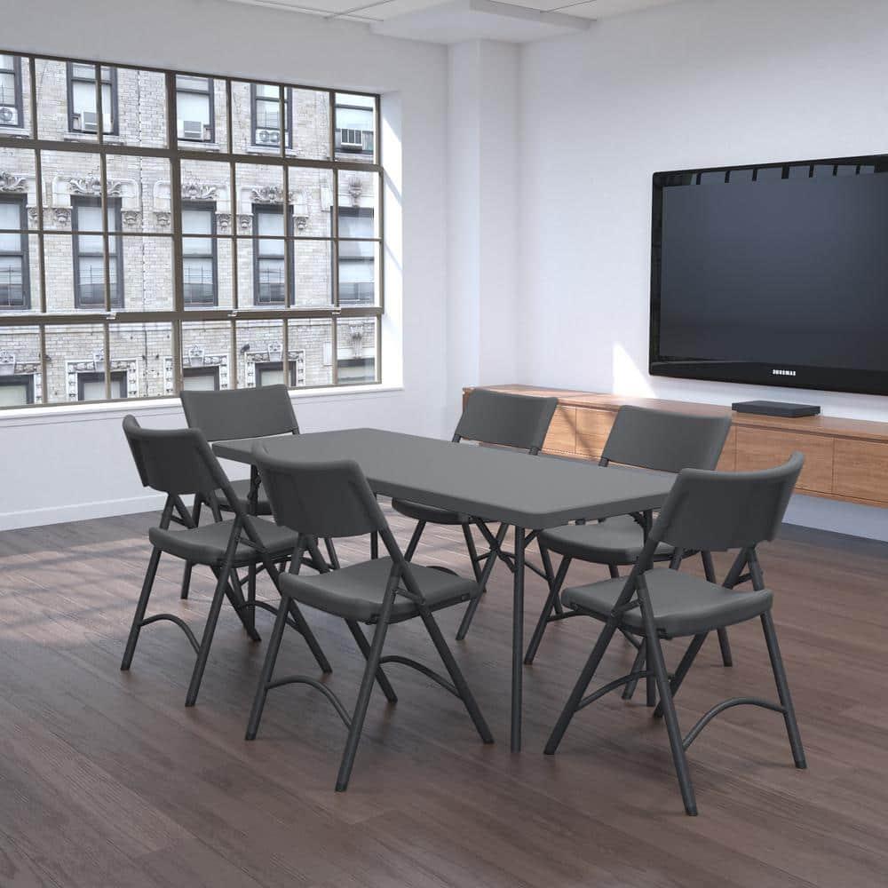 Dorel Zown Corner Blow Mold Large Folding Table