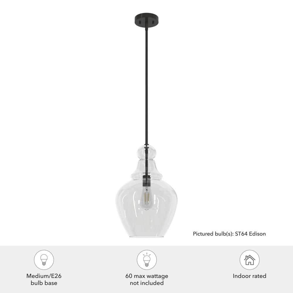 Maple Park 1 Light Bell Pendant
