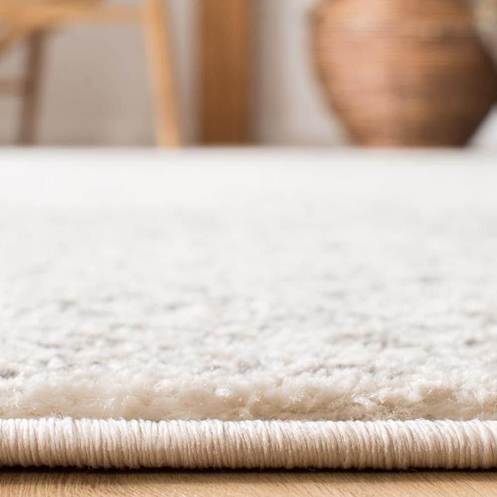 Tulum TUL264 Power Loomed Indoor Area Rug - Ivory/Grey - 8'x10' - Safavieh