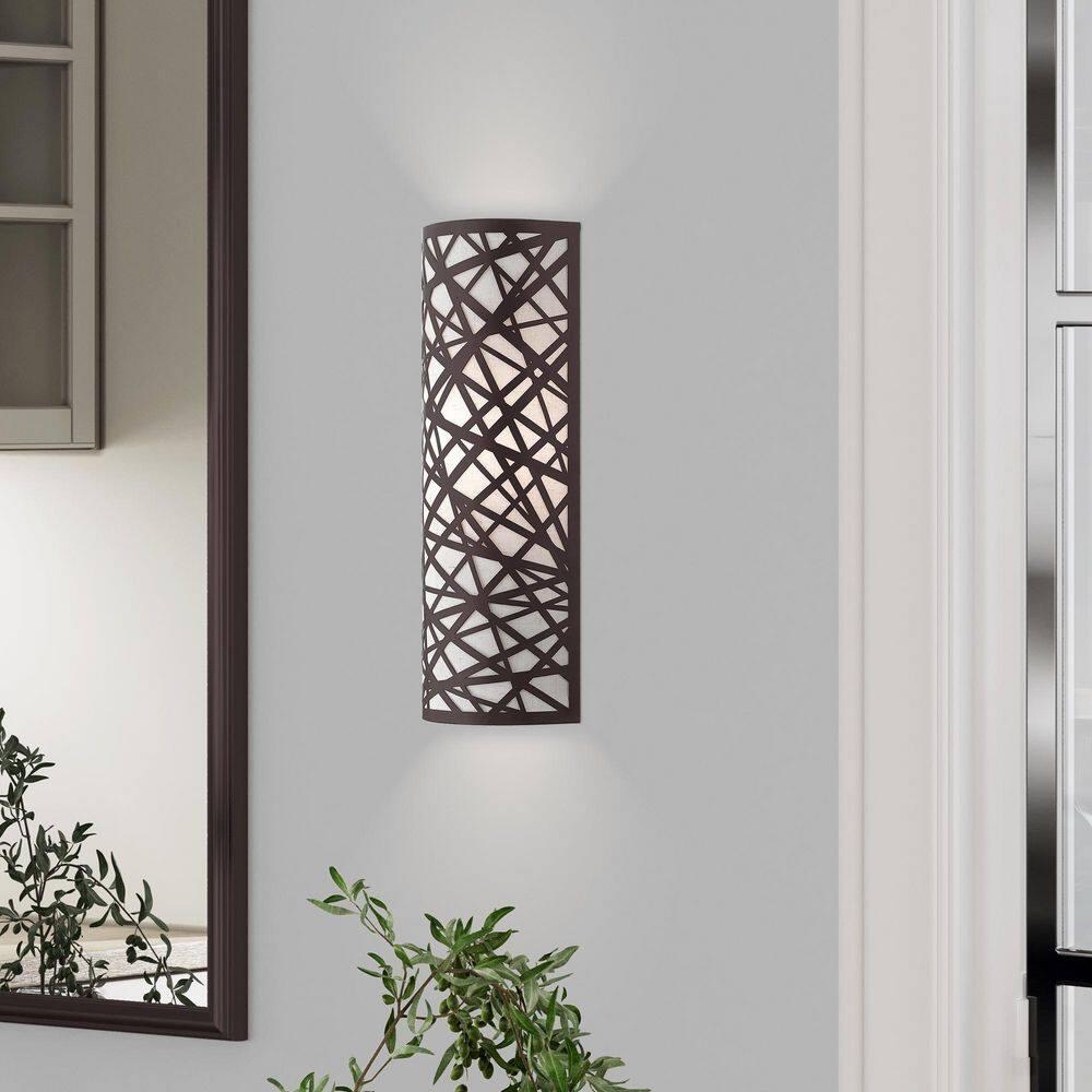 Livex Lighting Allendale 1 - Light Wall Light in  Bronze