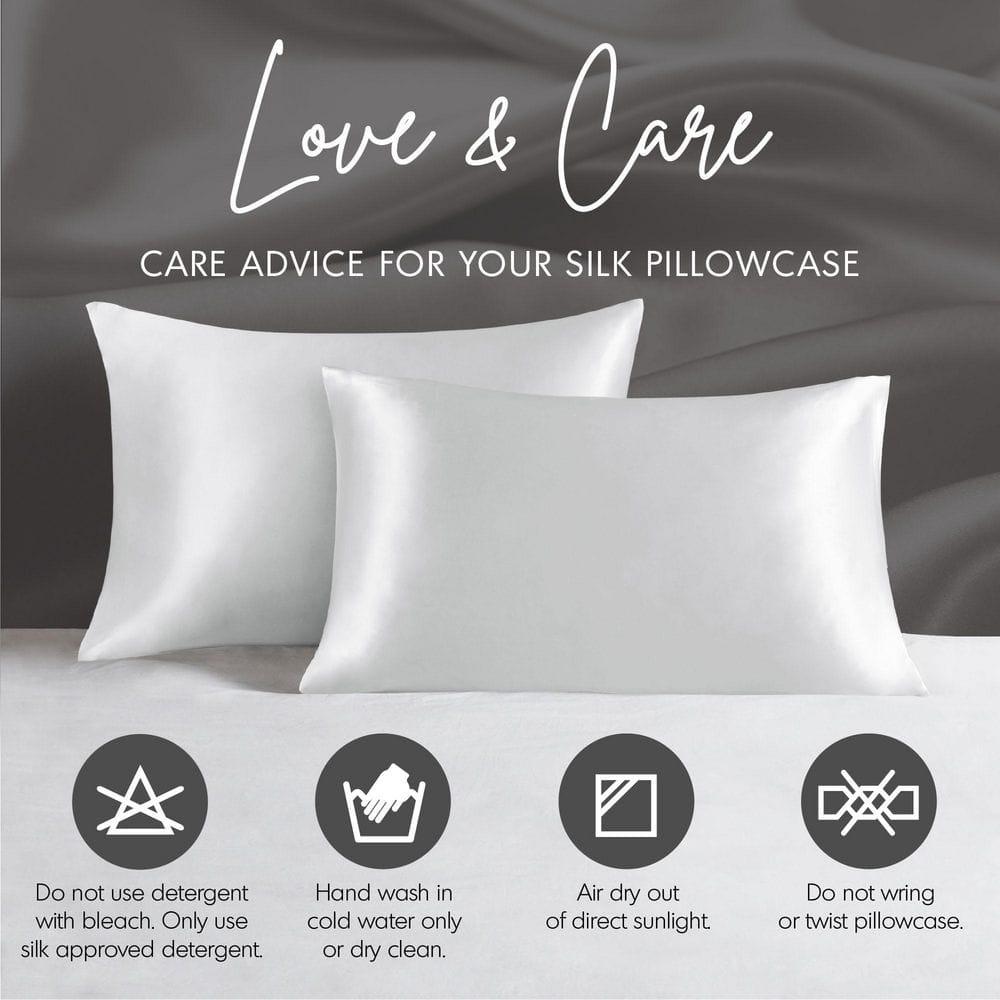 Silk 100% Mulberry Silk Pillowcase Single Piece