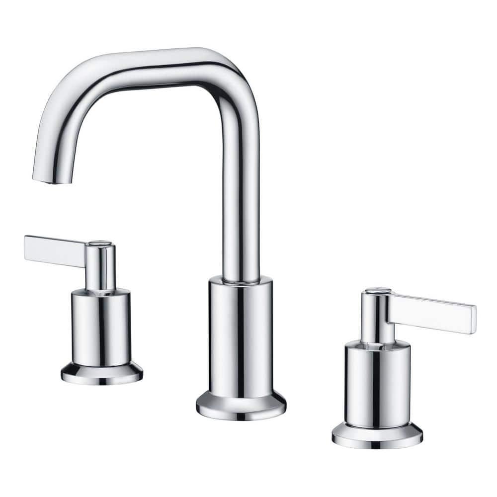 Kree Widespread 2-handle Bathroom Faucet with Drain Assembly
