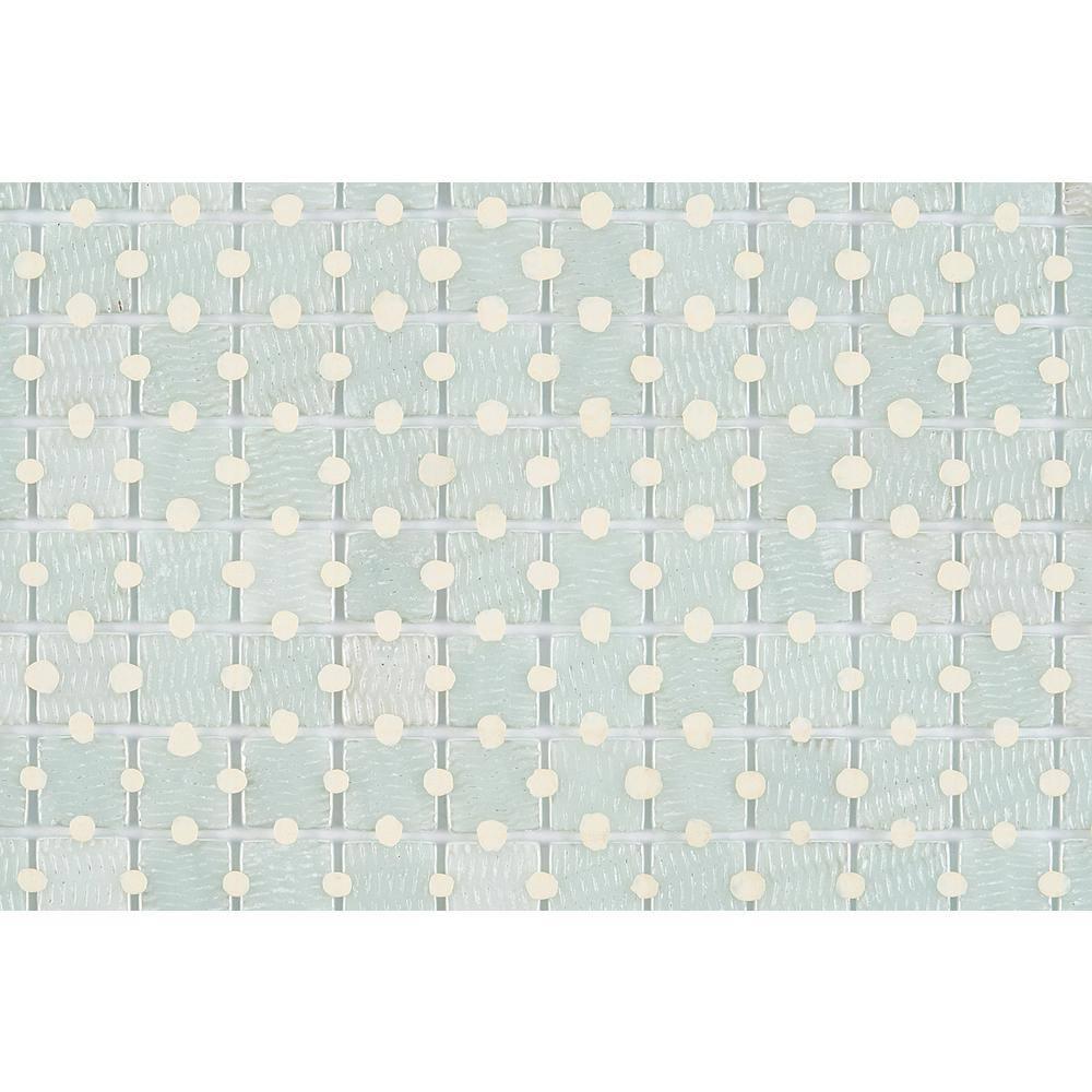 Rapids 1" x 1" Glass Grid Mosaic Wall & Floor Tile