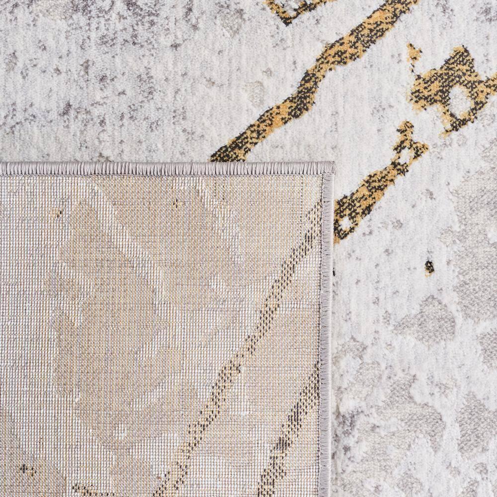 Amelia ALA293 Power Loomed Indoor Accent Rug - Grey/Gold - 3'x5' - Safavieh