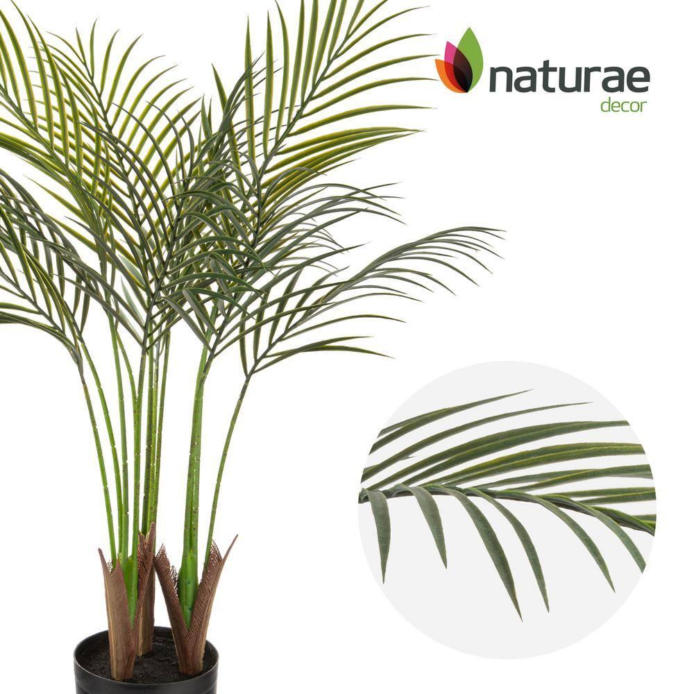 Naturae Decor Faux Palm Plant in Pot
