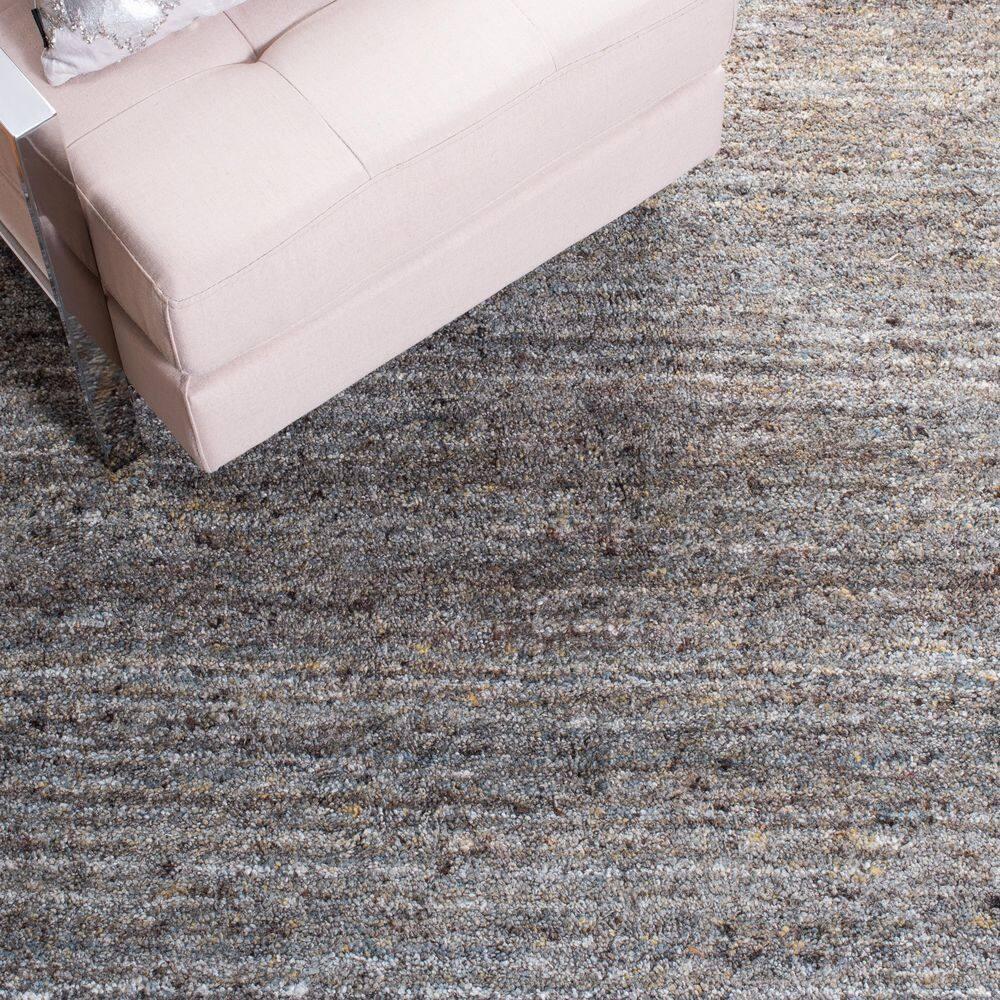 Himalaya HIM413 Handmade Area Rug - 4'x6' - Grey/Olive - Safavieh
