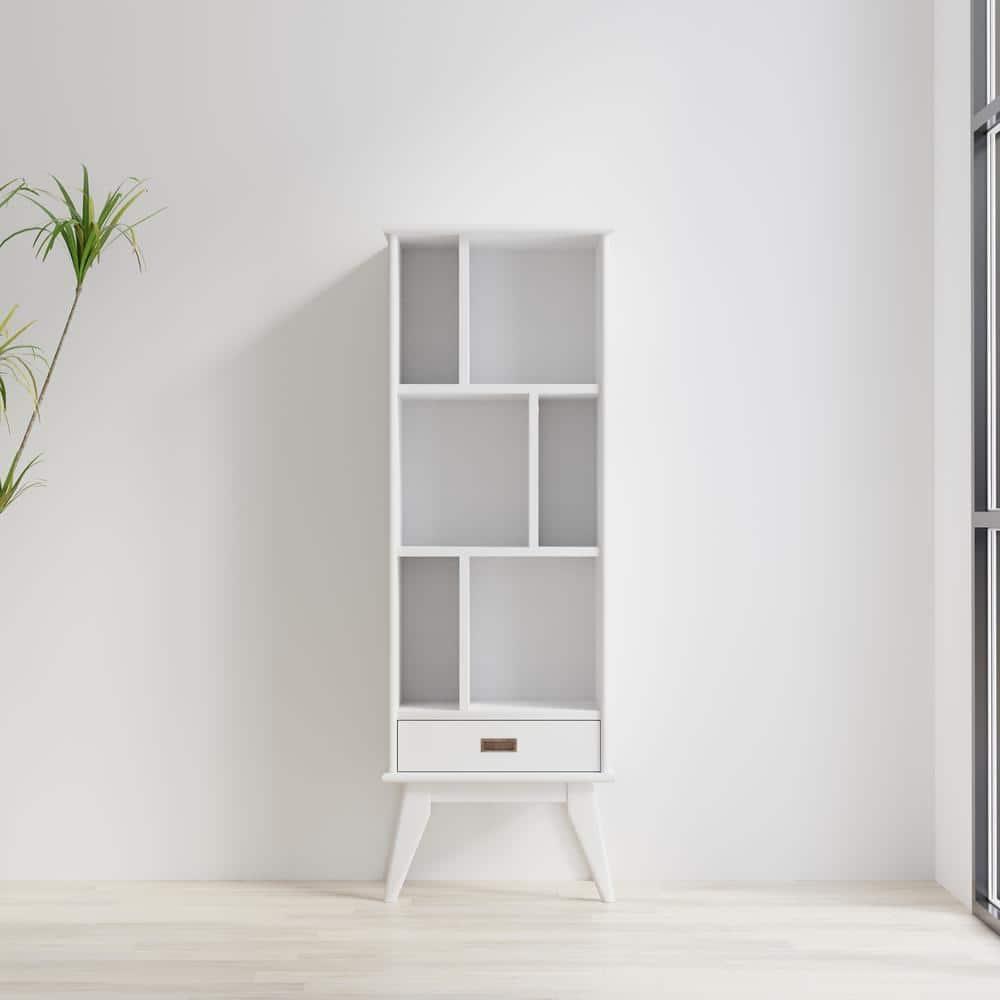 Simpli Home Draper Storage Bookcase