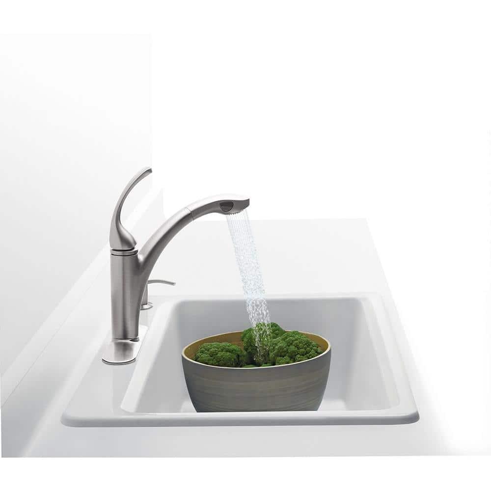 Riverby 33" L x 22" W x 9-5/8" Top-Mount Single Bowl Kitchen Sink W/ Accessories