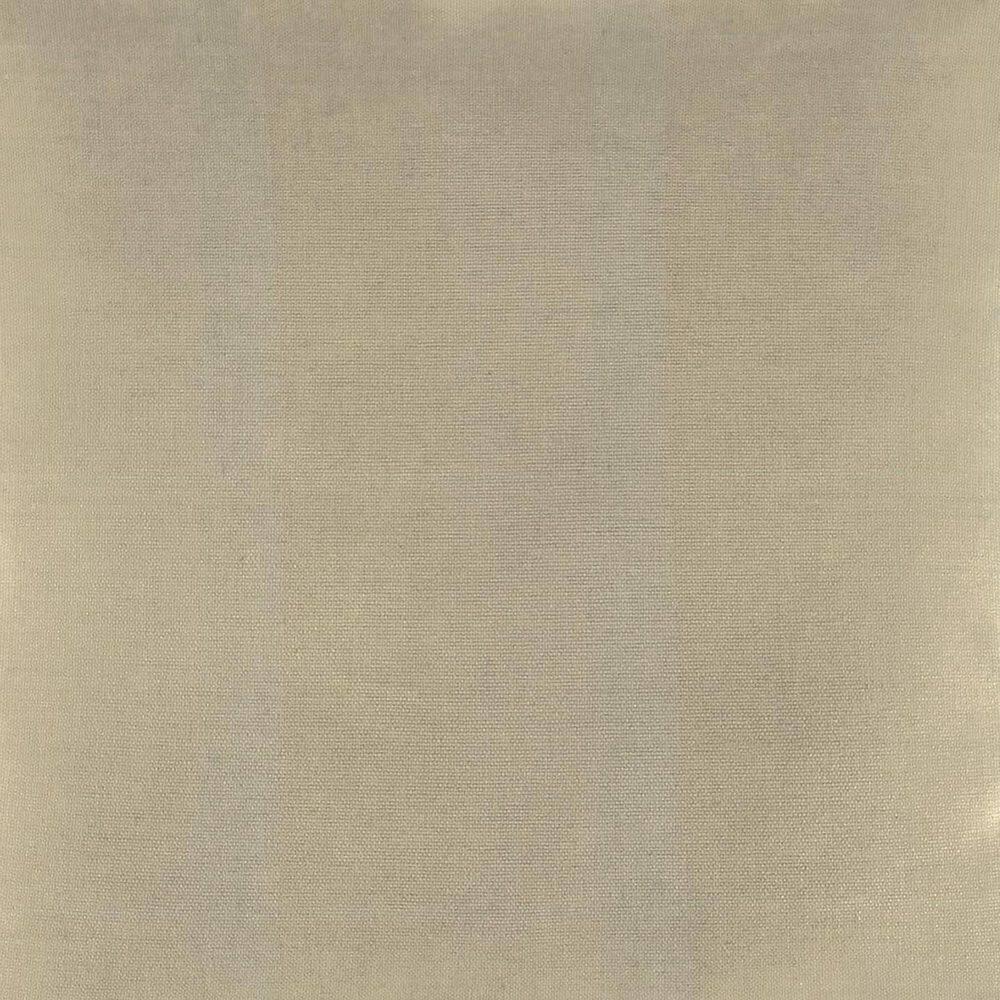 Jordan Manufacturing 17" x 19" Canvas Pebble Beige Solid Rectangular Outdoor Chair Pad Seat Cushion with Ties (2 Pack)