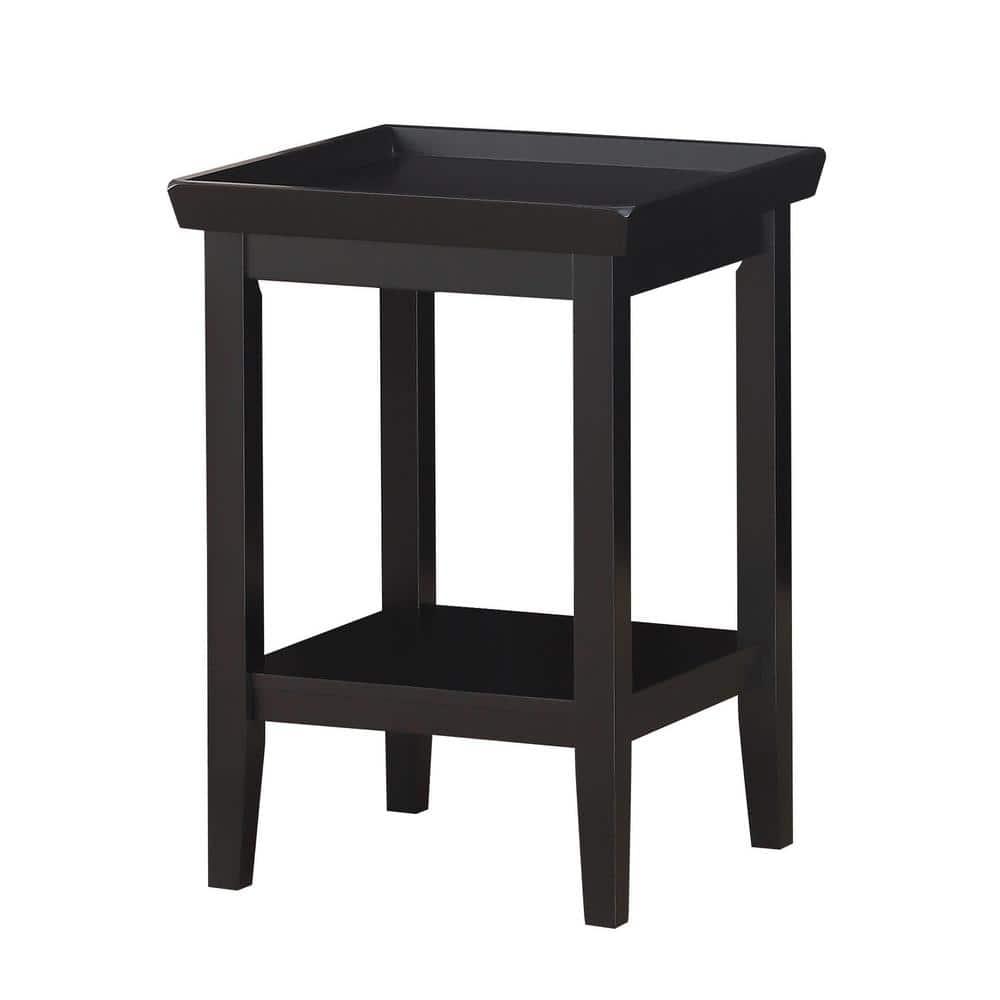 Convenience Concepts Ledgewood End Table, Black