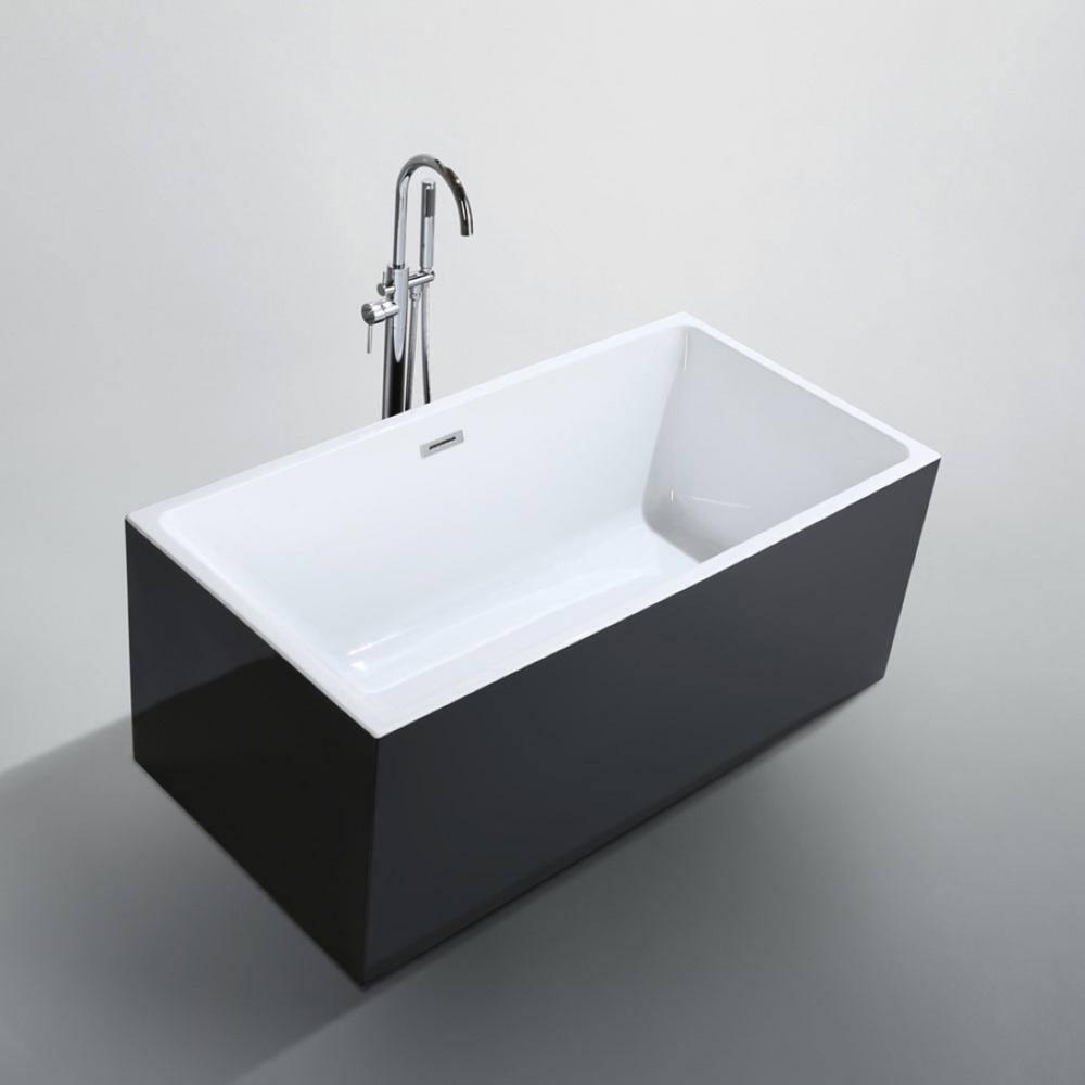 Bellaterra Home BA6813BL Toulouse 59.1'' x 29.5'' Freestanding Soaking Acrylic Bathtub