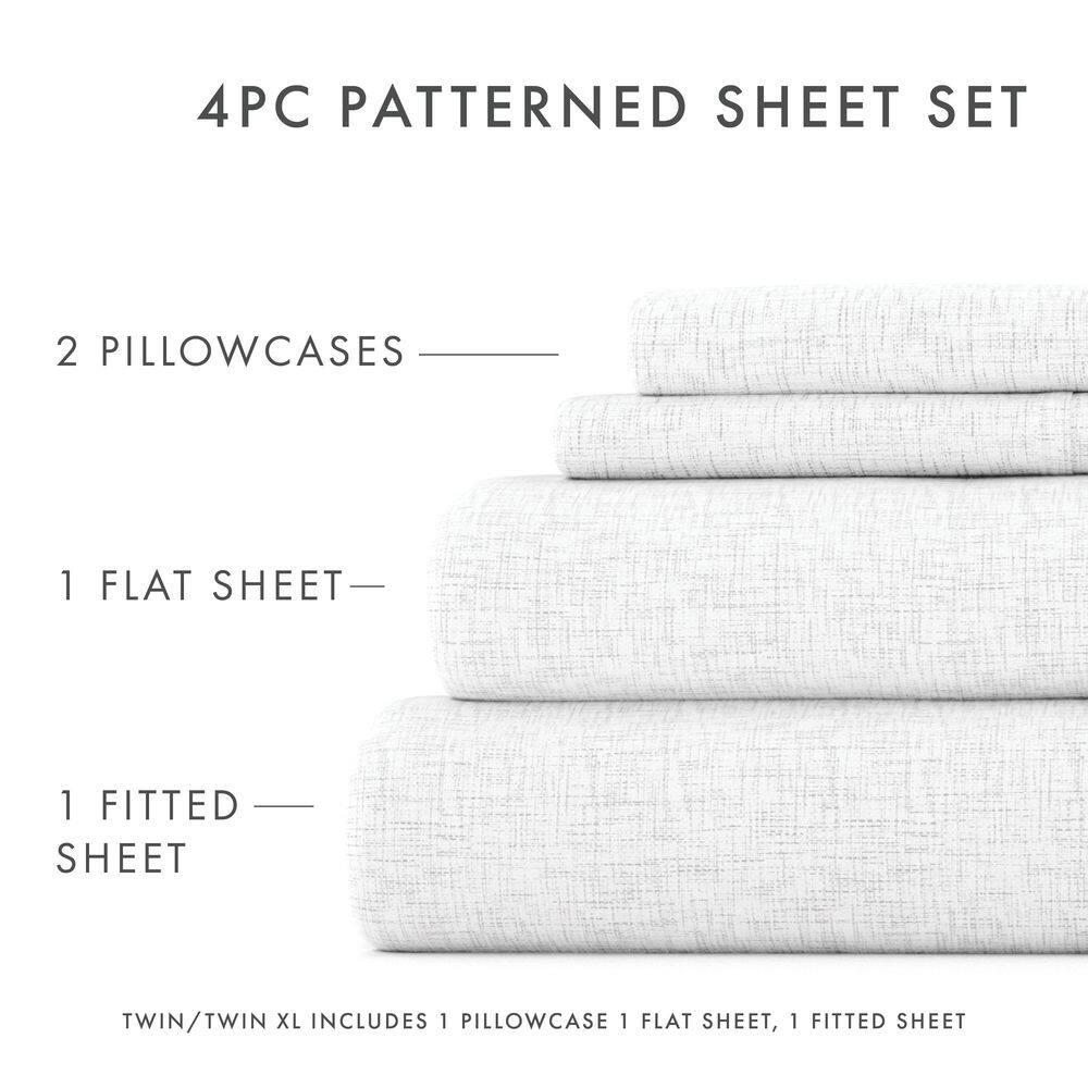 Becky Cameron Simply Soft™ Scallops Pattern Microfiber Sheet Set