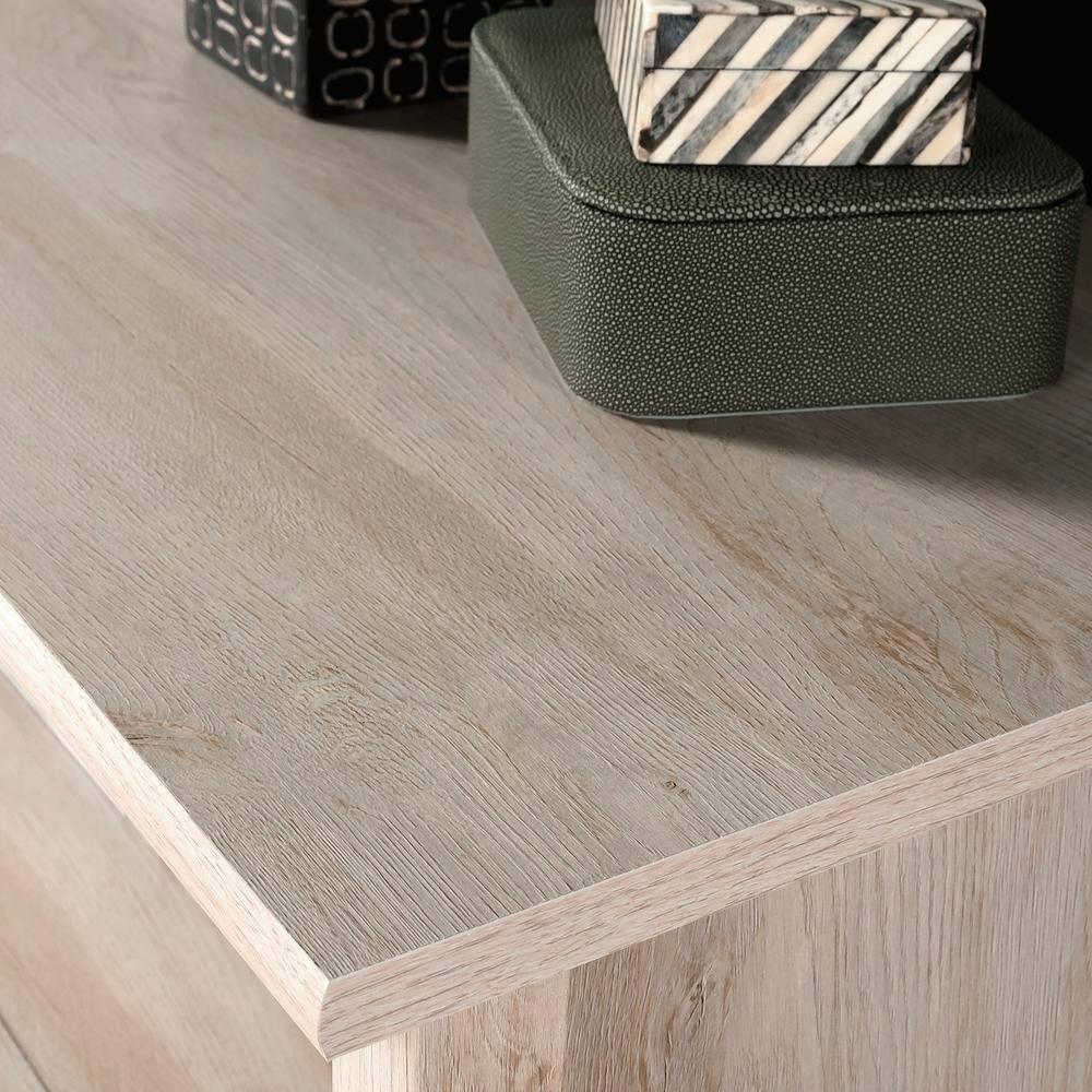 Sauder Edge Water 2 Door Storage Cabinet Chalked Chestnut