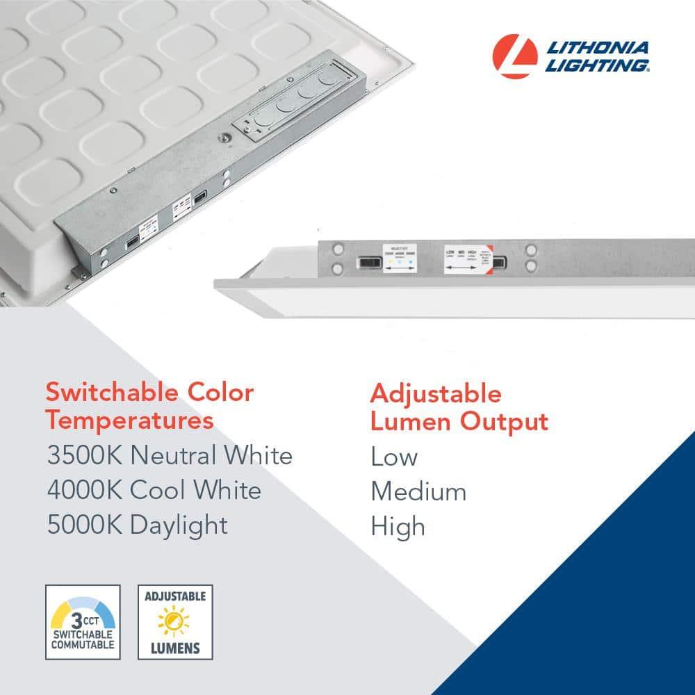 Dimmable Rectangle Flat Panel Ceiling Light