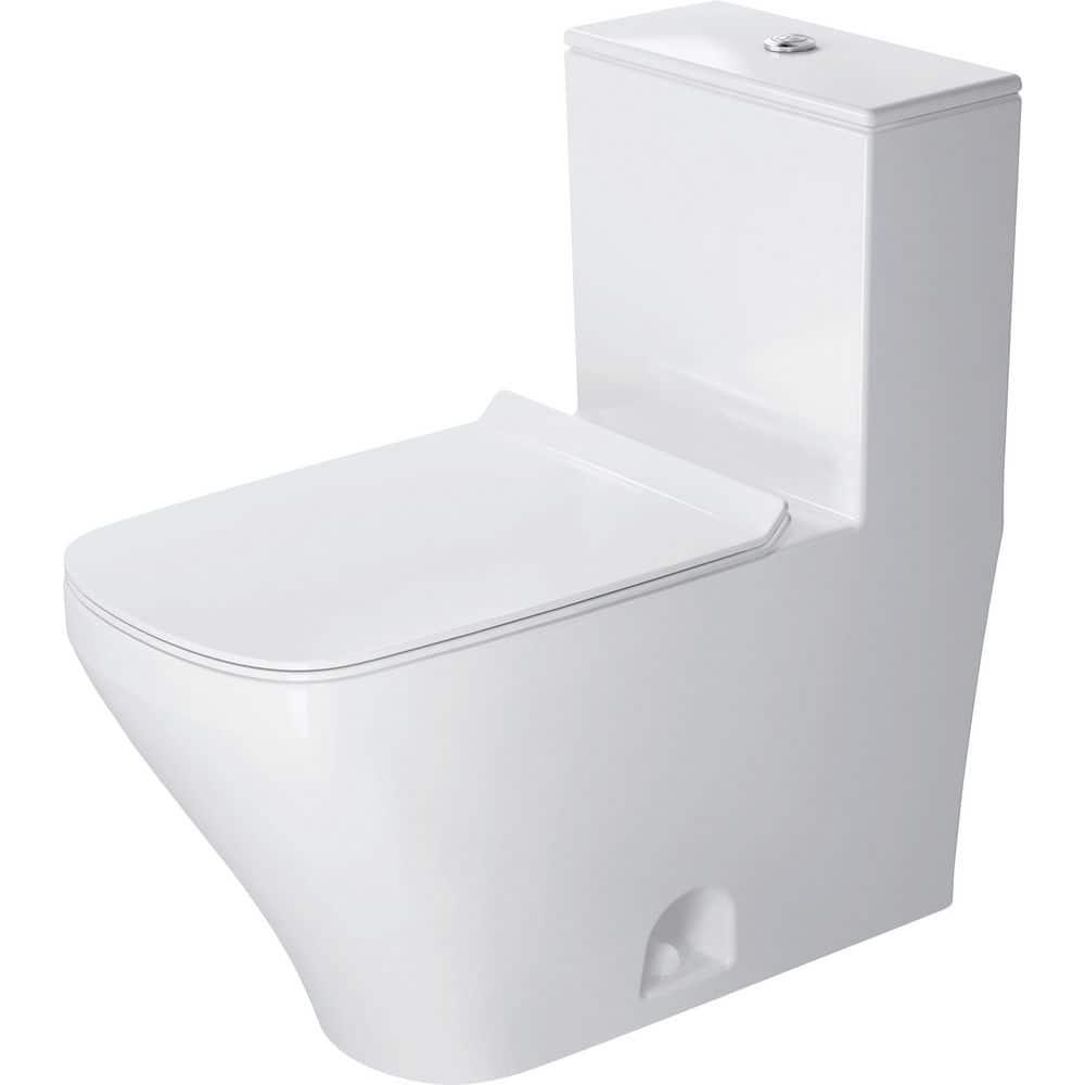 DuraStyle Dual Flush Elongated One-Piece Toilet (Seat Not Included)