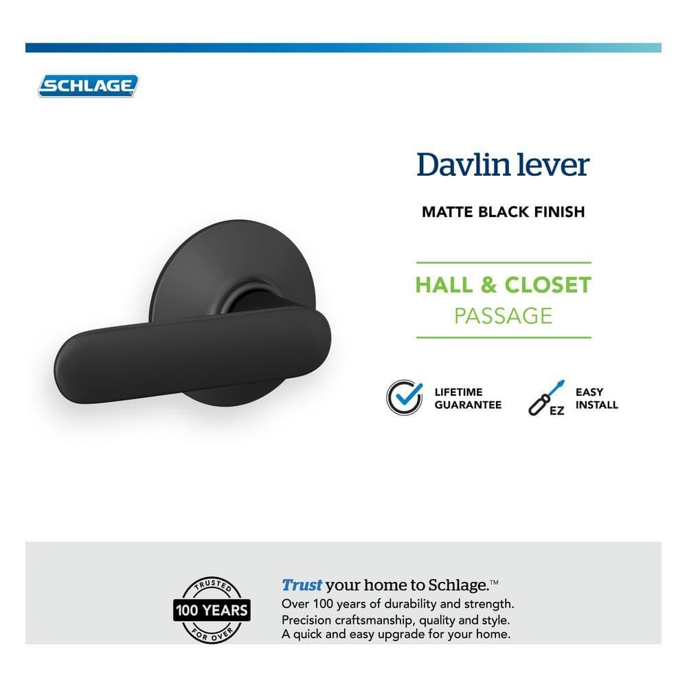Davlin Lever Hall And Closet Lock