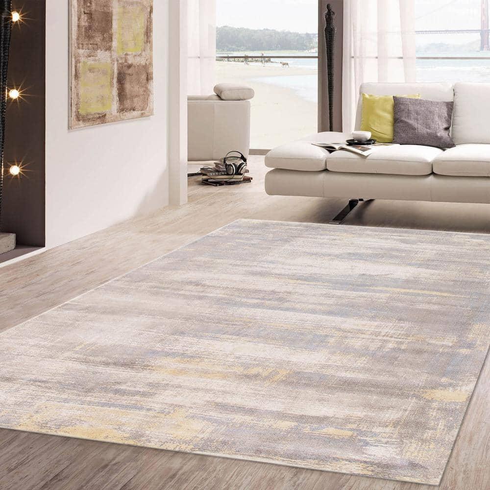 Pasargad Viscose Abstract Indoor Rug