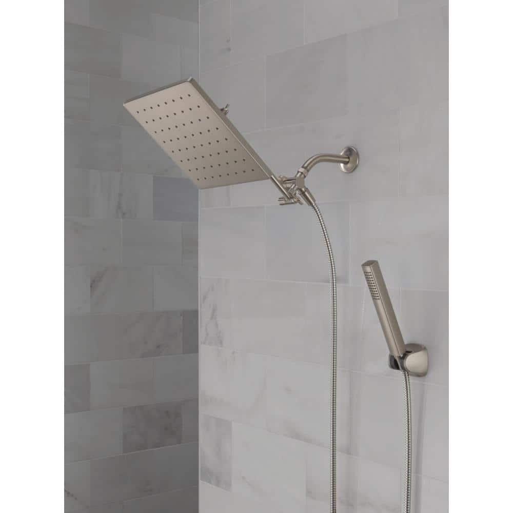 10-inch Raincan Shower Head and Hand Held Shower Combo, Rainfall Shower Head and Hand Shower