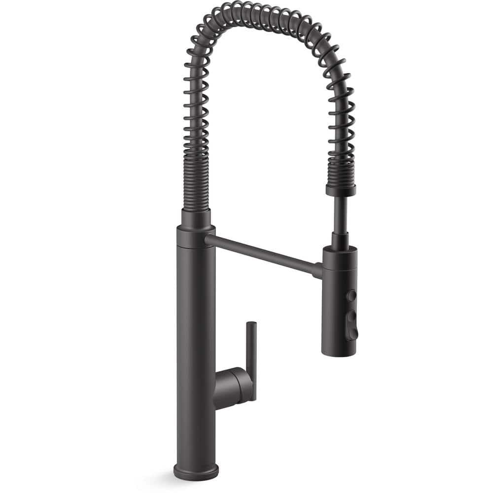 Kohler Purist® Single Handle Semi-Professional Pre-Rinse Kitchen Faucet with Pull Down Sprayer
