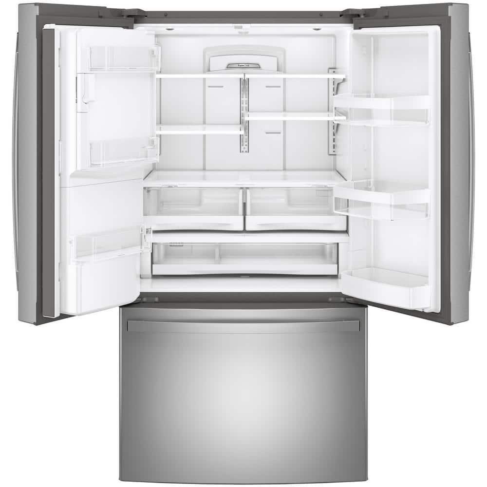 GE 36" French Door 27.7 cu. ft. Smart Energy Star Refrigerator with Fingerprint Resistant Finish
